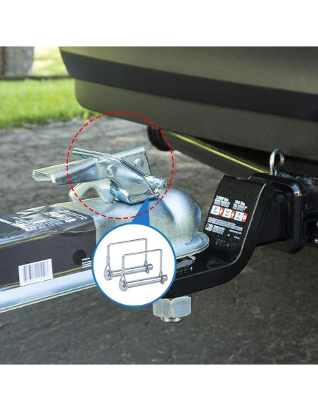 Paquete de 10 Pasadores de Acoplamiento Truleego 9.53x7.94 cm