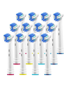 Cabezas de cepillo de repuesto Oral B - Paquete de 12 - Hilo dental