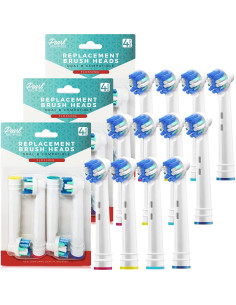 Cabezas de cepillo de repuesto Oral B - Paquete de 12 - Hilo dental 2