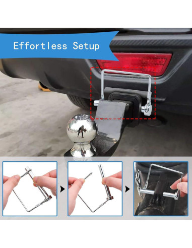 Paquete de 10 Pasadores de Acoplamiento Truleego 9.53x7.94 cm