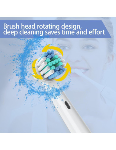 Cabezas de cepillo de repuesto RONSIT para Oral-B - 4 unidades