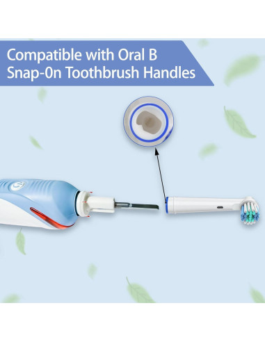 Cabezas de cepillo de repuesto RONSIT para Oral-B - 4 unidades