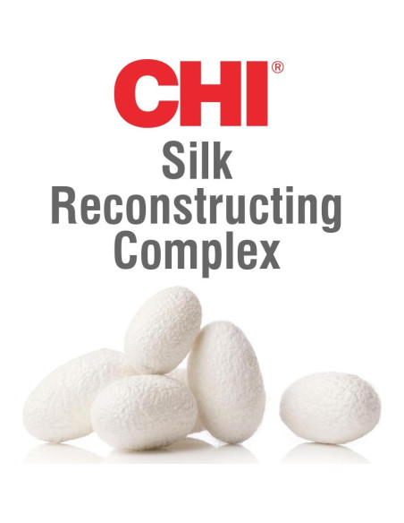 Plancha de Cabello CHI Original Cerámica 1" + Infusión de Seda 177 ml