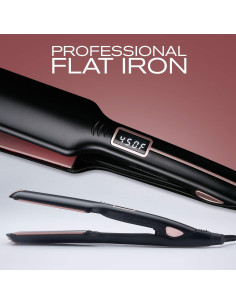 Plancha de Pelo Profesional Magnifeko Titanio Digital 10.16x4.06cm 2