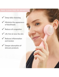 Dispositivo de Limpieza Facial PMD Clean Pro RQ con Cuarzo Rosa 2