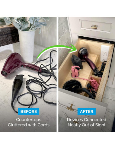 Canasta Docking Drawer 2.0" con Tapa para Herramientas Calientes