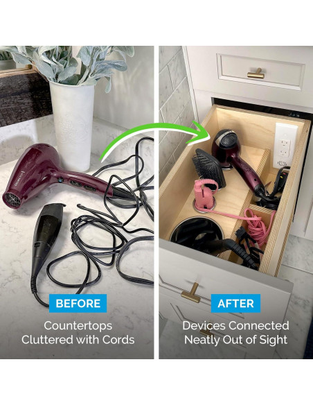 Canasta Docking Drawer 2.0" con Tapa para Herramientas Calientes