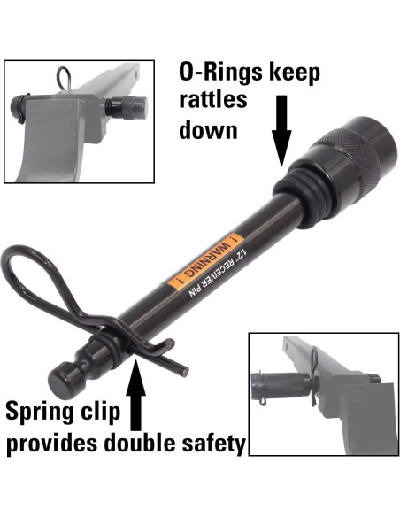 Cerradura de Enganche TowWorks 79661 con Llave Única 1/2"