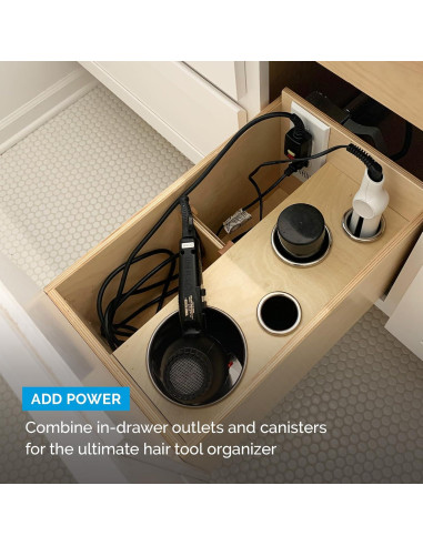 Canasta Docking Drawer 2.0" con Tapa para Herramientas Calientes