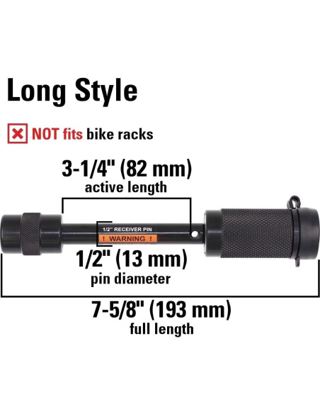 Cerradura de Enganche TowWorks 79661 con Llave Única 1/2"