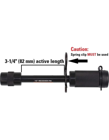 Cerradura de Enganche TowWorks 79661 con Llave Única 1/2"