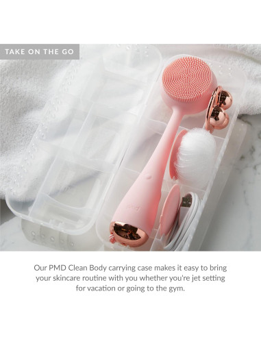 Caso de Viaje Clean Body PMD Beauty - 10.8x7x27.3 cm