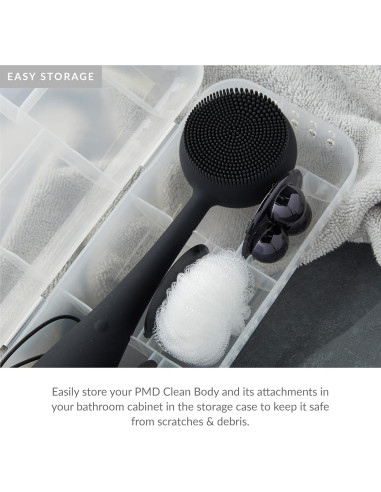 Caso de Viaje Clean Body PMD Beauty - 10.8x7x27.3 cm