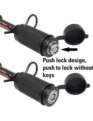 Cerradura de Enganche TowWorks 79661 con Llave Única 1/2"