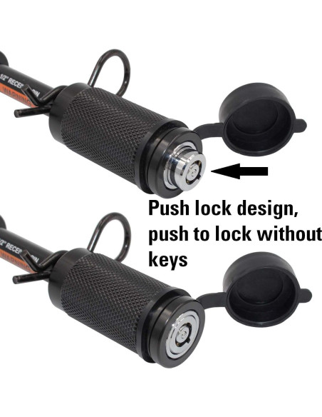 Cerradura de Enganche TowWorks 79661 con Llave Única 1/2"