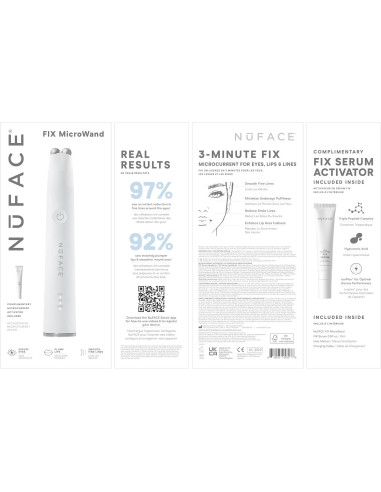 Dispositivo Facial Microcurrent NuFACE FIX Microwand - Aumento de Labios y Tratamiento para Ojos