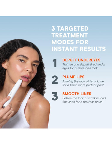 Dispositivo Facial Microcurrent NuFACE FIX Microwand - Aumento de Labios y Tratamiento para Ojos