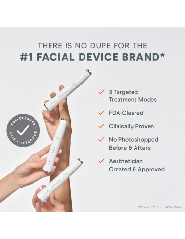Dispositivo Facial Microcurrent NuFACE FIX Microwand - Aumento de Labios y Tratamiento para Ojos