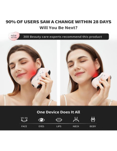 Vibrador Facial Micro-Corriente Gunfay TPML-100 Frío y Calor 2