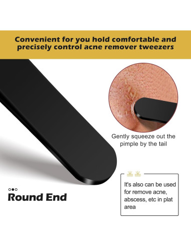 WSYUB Set de Pinzas Profesionales de Acero Inoxidable 4 en 1