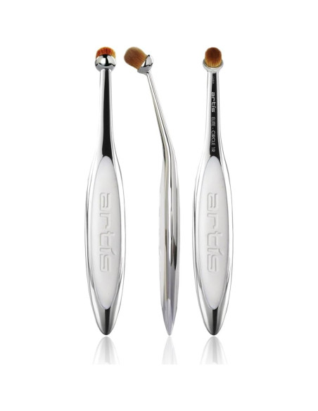 Brocha de Maquillaje Artis Elite Circle 1R Oro Rosa 6.1x22.1cm