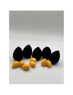 Esponja de Maquillaje Real Techniques Naranja y Negra - 12 Piezas 2