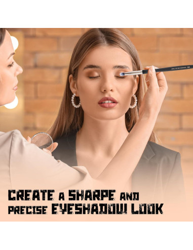 Brocha de Sombra de Ojos Sintética Profusion Cosmetics ES6 - Punta Precisa