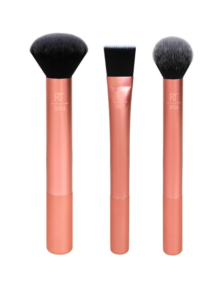 Set de Brochas para Maquillaje Base Perfecta Real Techniques 2.0