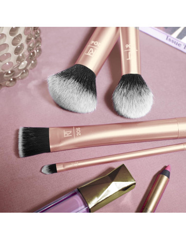 Set de Brochas para Maquillaje Base Perfecta Real Techniques 2.0