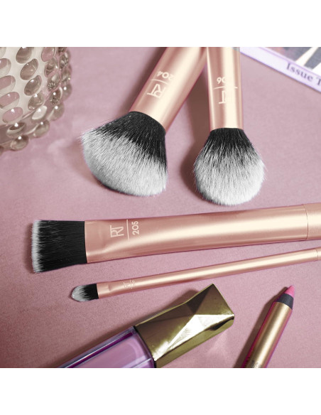 Set de Brochas para Maquillaje Base Perfecta Real Techniques 2.0