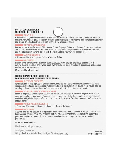 Bronceador Facial Murumuru Butter Physicians Formula 10.8g