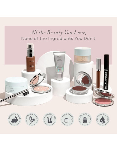 Base y Corrector 4-en-1 PUR Belleza - Larga Duración 90g