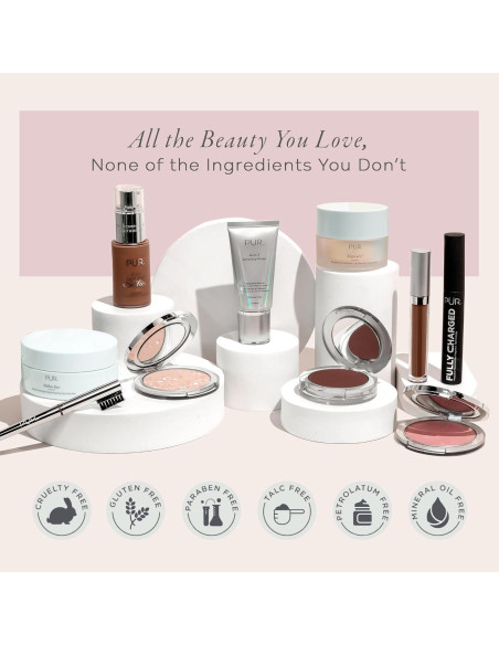 Base y Corrector 4-en-1 PUR Belleza - Larga Duración 90g