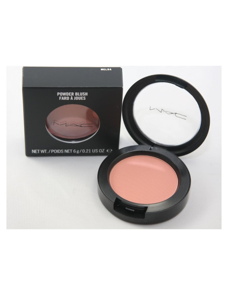 Rubor en polvo MAC Melba Coral Suave 6 g