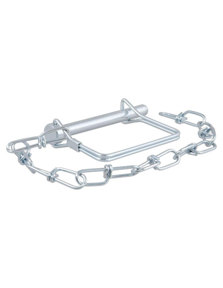 Pasador de Seguridad CURT 25035 con Cadena 30.48 cm Zinc