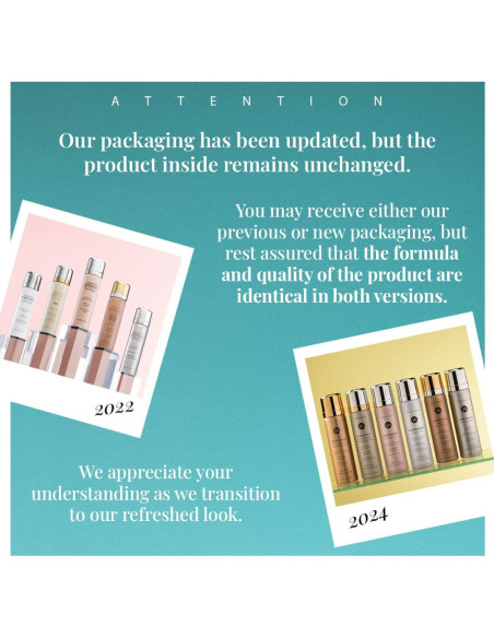 Base de Maquillaje AirBrush Jerome Alexander - Claro Medio - Set 2 Piezas