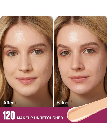 Maybelline Corrector de Ojeras Instant Age Rewind + Base Fit Me