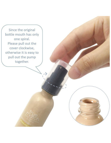 2 Bombas de Presión para L'Oreal Paris True Match 10.5cm