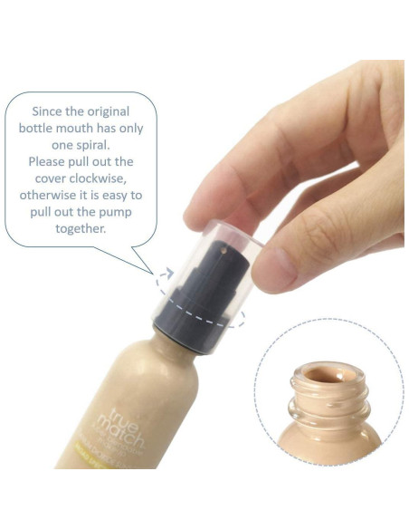 2 Bombas de Presión para L'Oreal Paris True Match 10.5cm