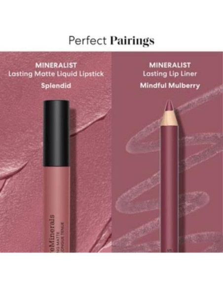 Lápiz Labial Cremoso bareMinerals Rosa Apreciado 17.15cm