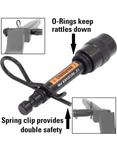 Cerradura de Enganche TowWorks 79650 con Llave Igual 1/2" 2