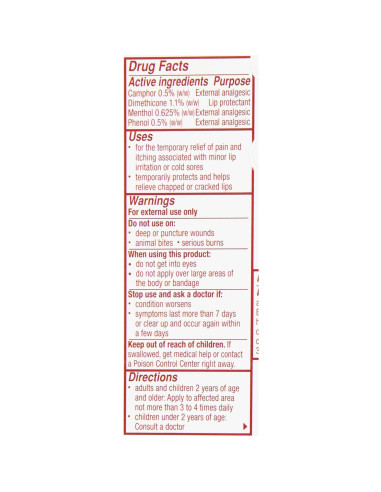 Ungüento Labial Medicado Blistex 5.97 g - Alivio Ultra