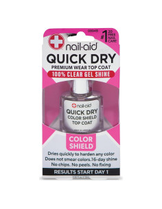 Capa Superior Secado Rápido Nail-Aid 16.5 ml Brillo Vidrio