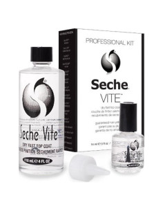 Kit Top Coat Secado Rápido Seche Vite 148ml + 118ml