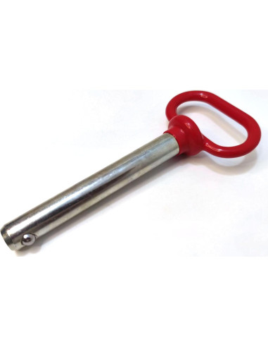 Pasador de Detención ZOROLE 5/8" x 4" Acero Zinc Rojo