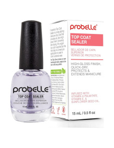 Sellador de Capa Superior Probelle 15 mL - Esmalte Secado Rápido