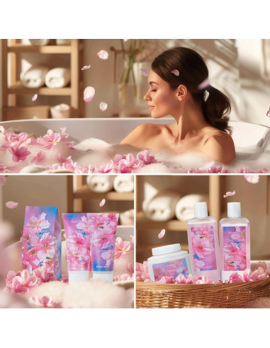 Canasta de Regalo de Spa de Lujo Saint Roy 12 Piezas