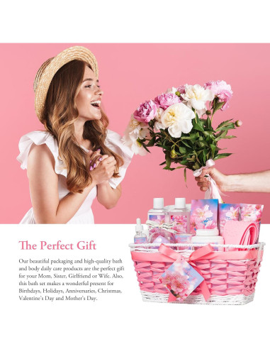 Canasta de Regalo de Spa de Lujo Saint Roy 12 Piezas