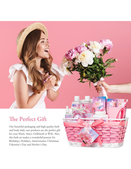 Canasta de Regalo de Spa de Lujo Saint Roy 12 Piezas