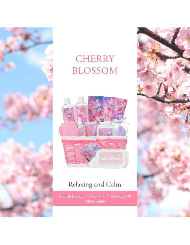 Canasta de Regalo de Spa de Lujo Saint Roy 12 Piezas